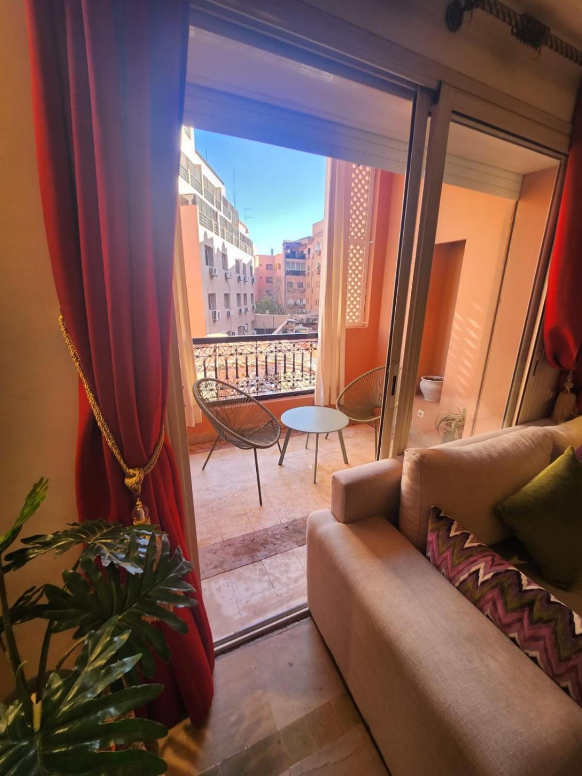 Appartement Patio Centre Gueliz マラケシュ エクステリア 写真